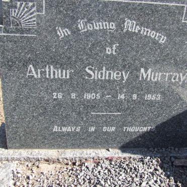 MURRAY Arthur Sidney 1905-1953 &amp; Rhona HOLLAMBY 1905-1980