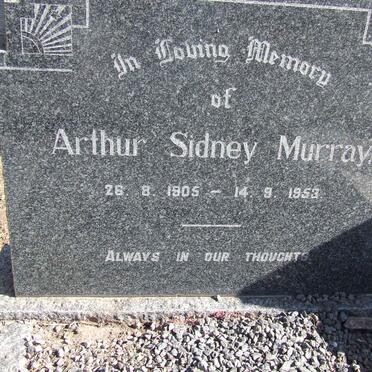 MURRAY Arthur Sidney 1905-1953 &amp; Rhona HOLLAMBY 1905-1980