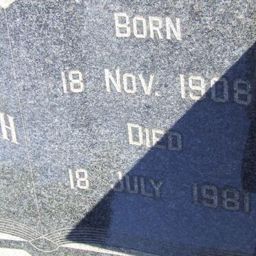 MURPHY Ethel Hannah 1908-1981