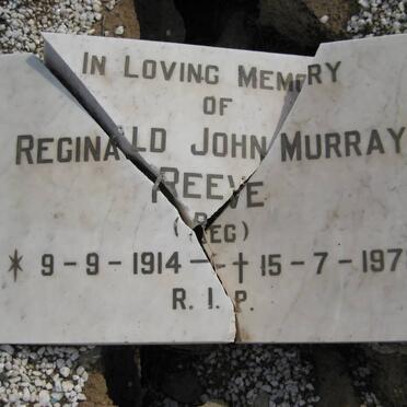 REEVE Reginald John Murray 1914-1978
