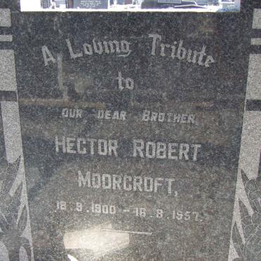 MOORCROFT Hector Robert 1900-1957