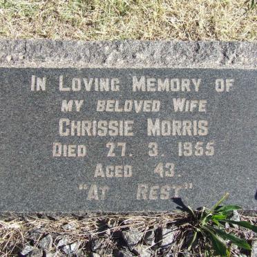 MORRIS Chrissie -1955