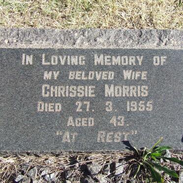 MORRIS Chrissie -1955