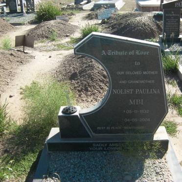 MBI Nolist Paulina 1932-2004