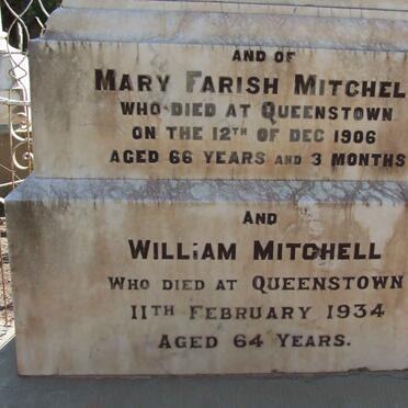MITCHELL Thomas -1901 &amp; Mary Farish -1906 :: MITCHELL William -1934