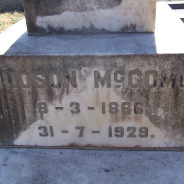 McCOMB Hudson 1866-1929