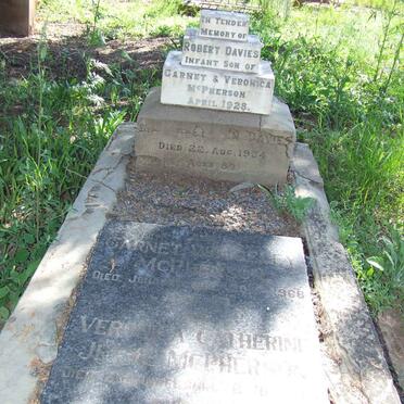 McPHERSON Garnet W. -1968 &amp; Veronica Catherine J.