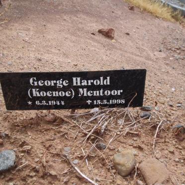 MENTOOR George Harold 1944-1998