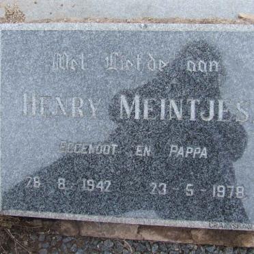 MEINTJES Henry 1942-1978