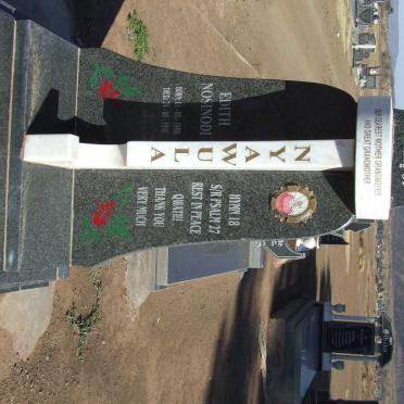 NYAWULA Edith Nosinodi 1908-1996