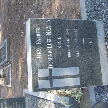 NXALA Dominic-Luke 1942-1997