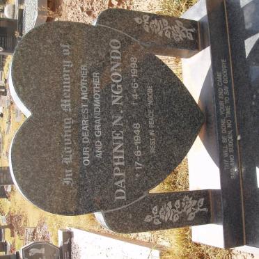 NGONDO Daphne 1948-1998