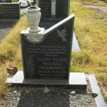 NGEMNTU Elliot Wilson Melimeli 1919-1998