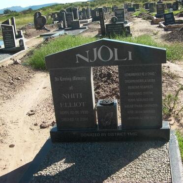NJOLI Nhiti Elliot 1930-2004
