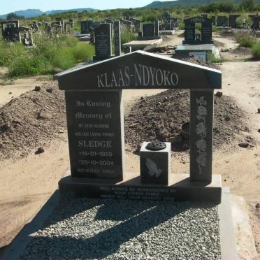 NDYOKO Sledge, Klaas 1959-2004