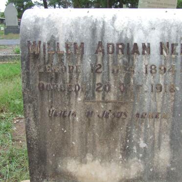 NEL Willem Adrian 1894-1918