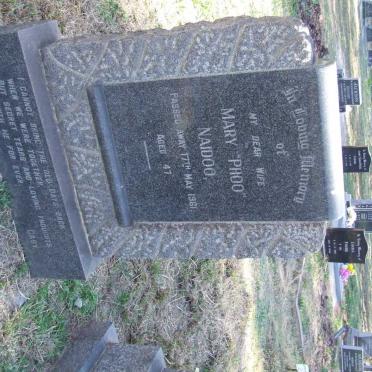 NAIDOO Mary -1961