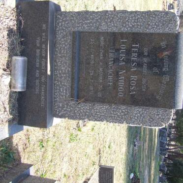 NAIDOO Teresa Rosa Louisa 1923-1979