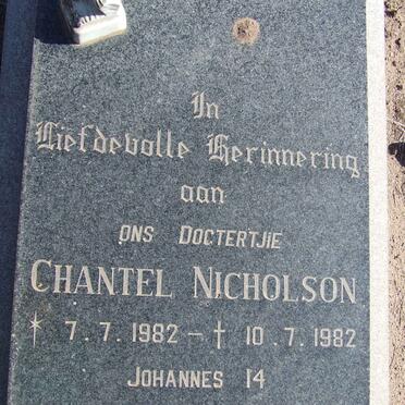 NICHOLSON Chantel 1982-1982