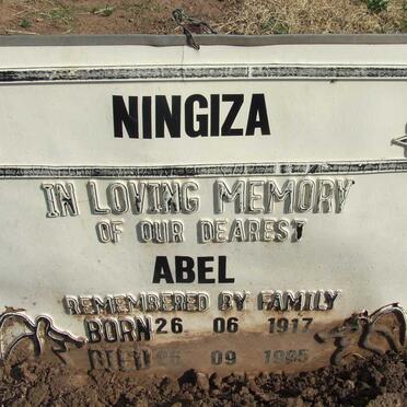 NINGIZA Abel 1917-1995