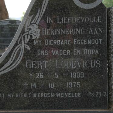 NIEKERK Gert Lodevicus, van 1909-1975