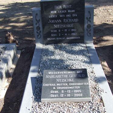 NITZSCHKE Johann Richard 1902-1967 &amp; Margarethe Gertrud 1905-2002