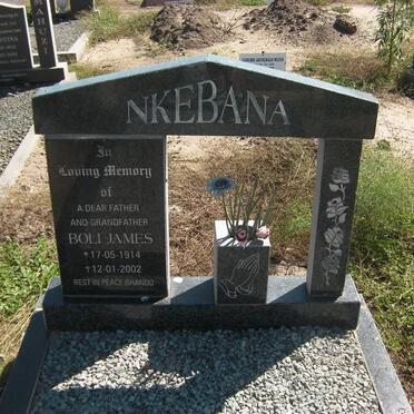 NKEBANA Boli James 1914-2002