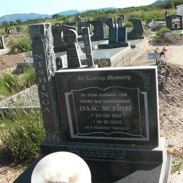 NTSHINGA Isaac Mcebisi 1937-2003