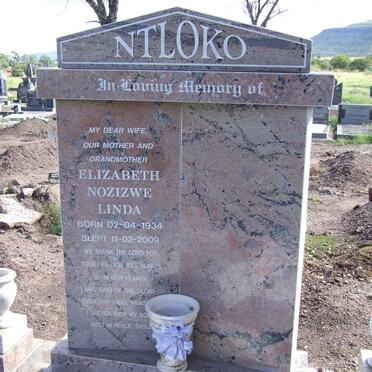 NTLOKO Elizabeth Nozizwe Linda 1934-2009