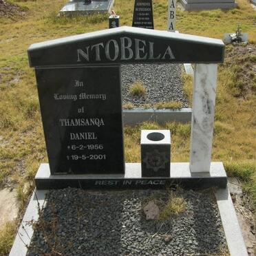 NTOBELA Thamsanqa Daniel 1956-2001