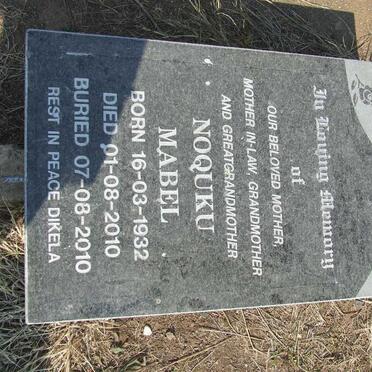 NOQUKU Mabel 1932-2010