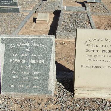 NOONAN Edward -1952 &amp; Sophie -1937