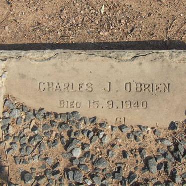 O'BRIEN Charles J. -1940