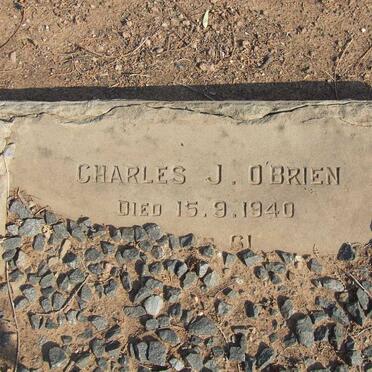 O'BRIEN Charles J. -1940