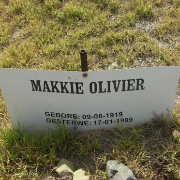 OLIVIER Makkie 1919-1999