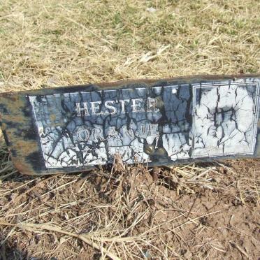 ORANJE Hester 1948-1994
