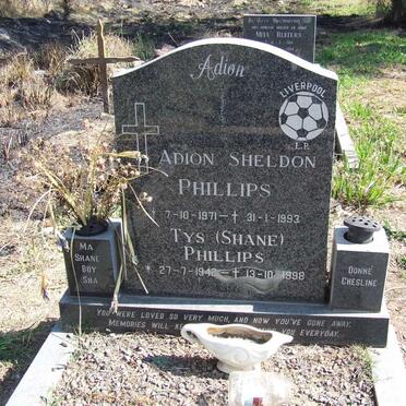 PHILLIPS Adion Sheldon 1971-1993 :: PHILLIPS Tys 1942-1998