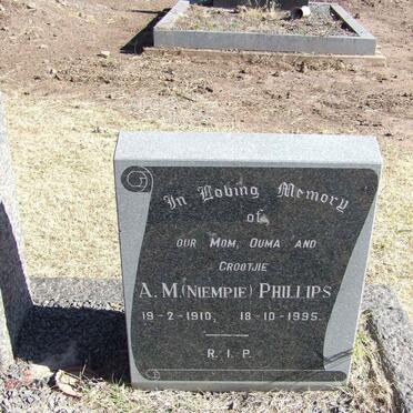 PHILLIPS A.M. 1910-1995