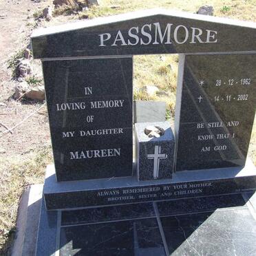 PASSMORE Maureen 1962-2002
