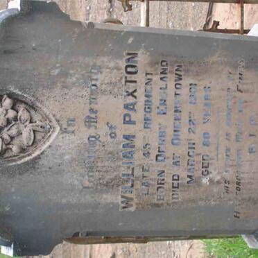 PAXTON William -1901