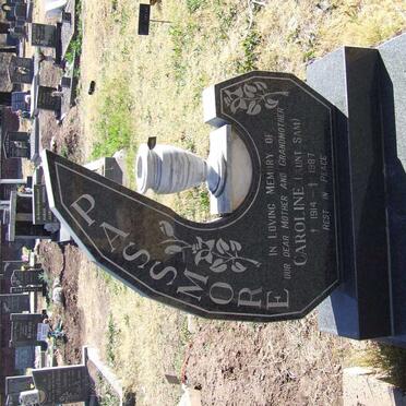 PASSMORE Caroline 1914-1987