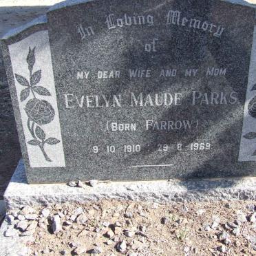 PARKS Evelyn Maude nee FARROW 1910-1969