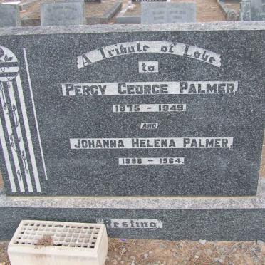 PALMER Percy George 1875-1949 &amp; Johanna Helena 1888-1964