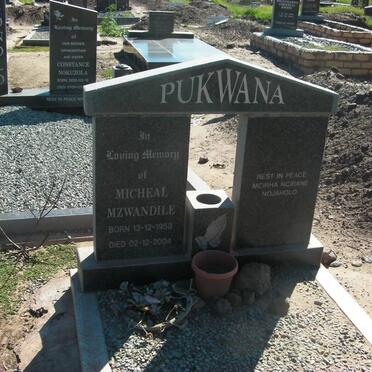 PUKWANA Micheal Mzwandile 1958-2004