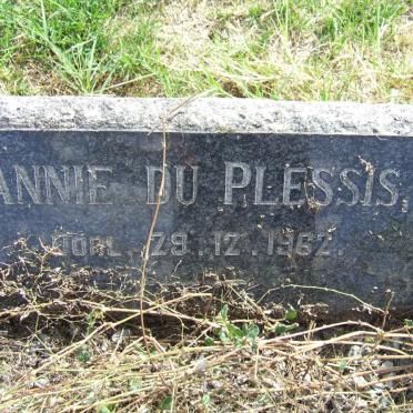 PLESSIS Annie, du -1962