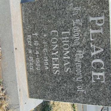 PLACE Thomas Conyers 1904-1990