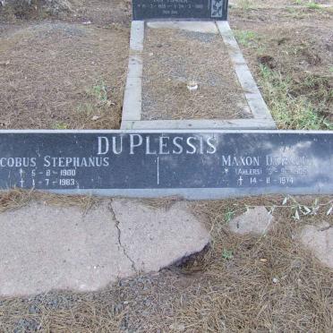 PLESSIS Jacobus Stephanus, du 1900-1983 &amp; Maxon Dorack AHLERS 1905-1974