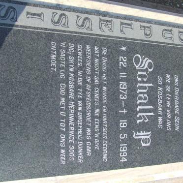 PLESSIS Schalk P., du 1973-1994