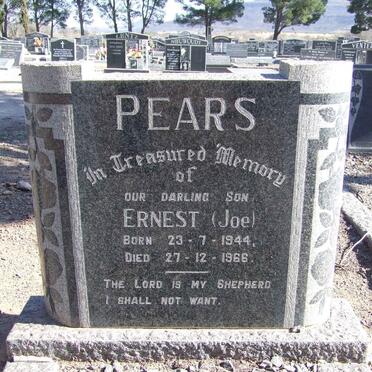 PEARS Ernest 1944-1966