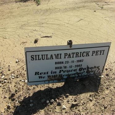PEYI Silulami Patrick 1982-2003